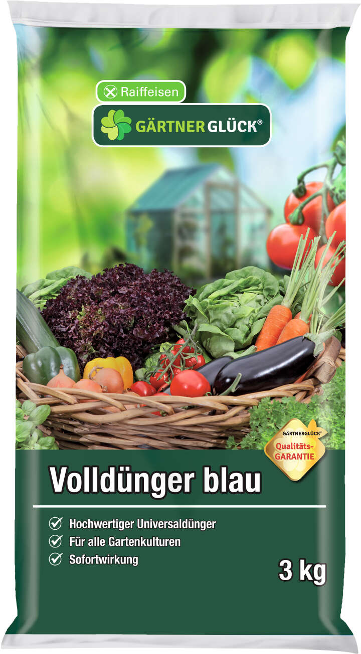 GÄRTNERGLÜCK Volldünger blau